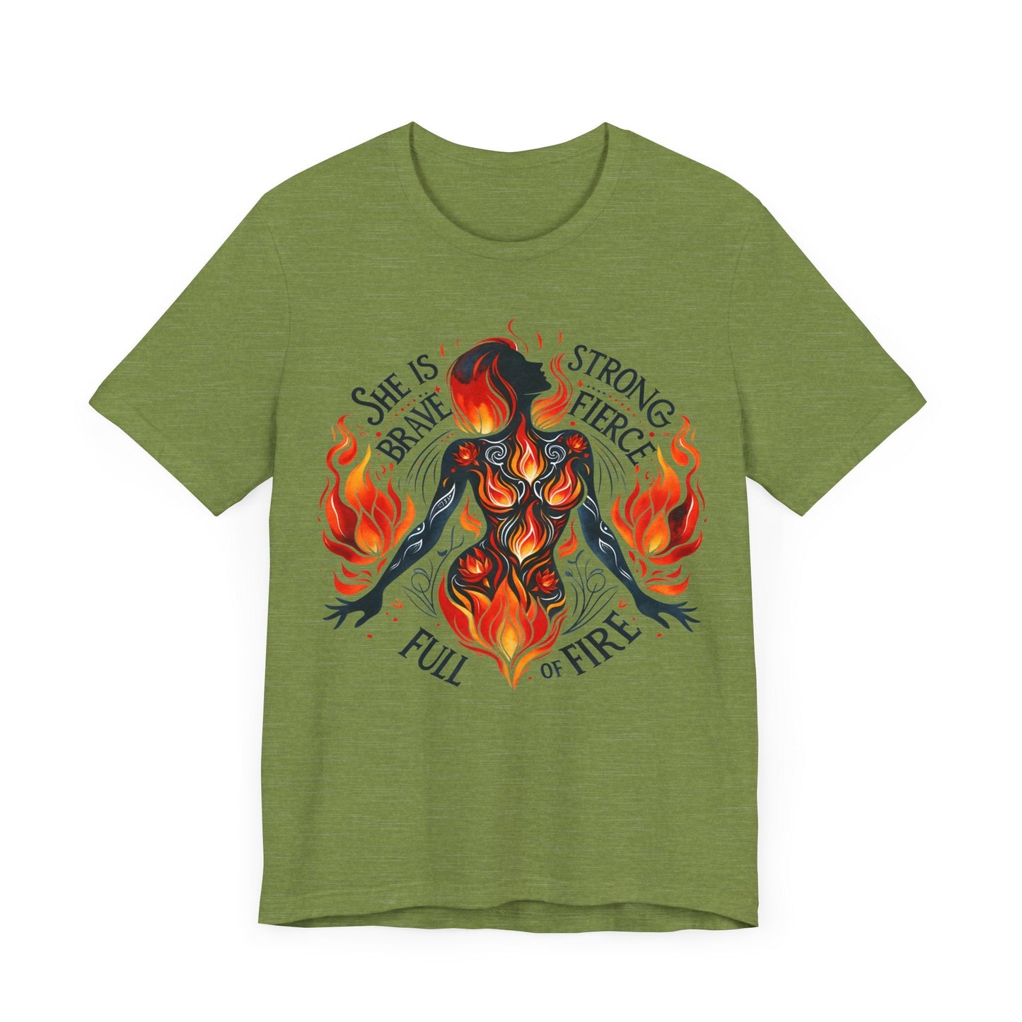 Full Of Fire Jersey Short Sleeve Tee