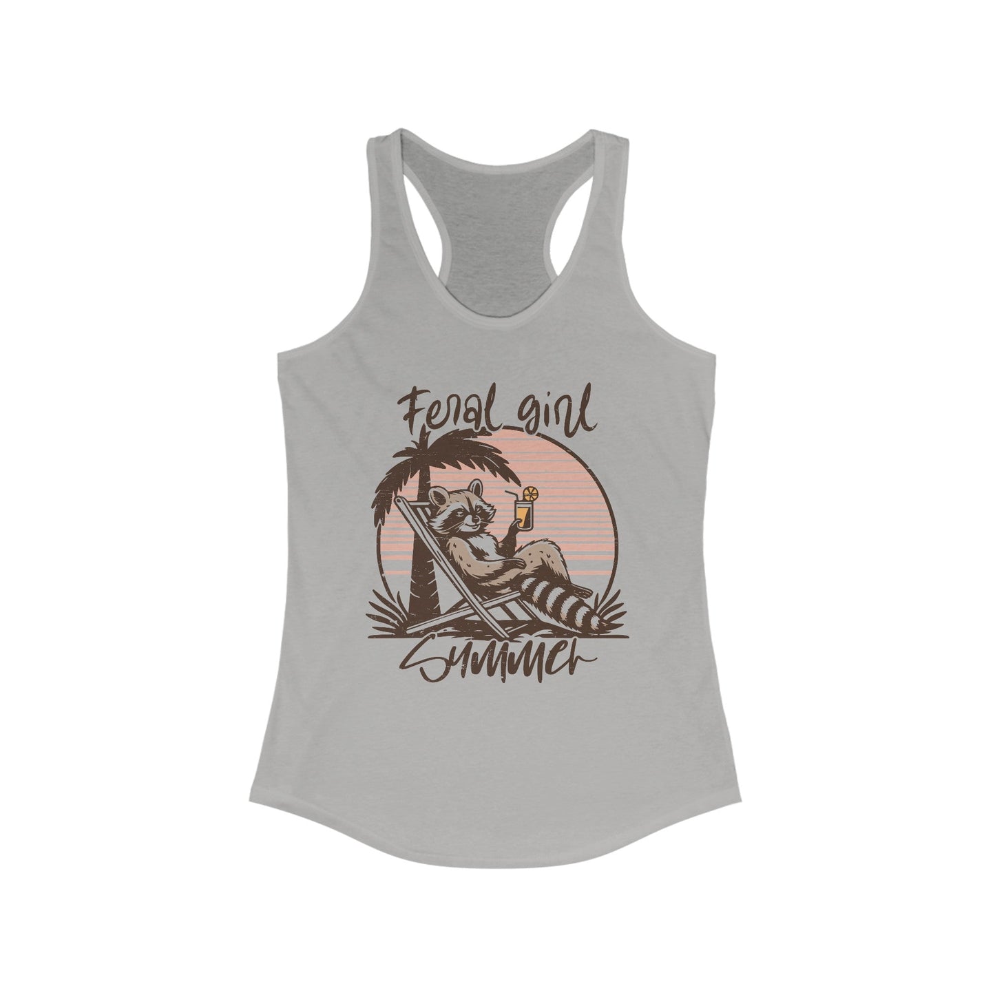 Feral Girl Summer Women's Ideal Racerback Tank