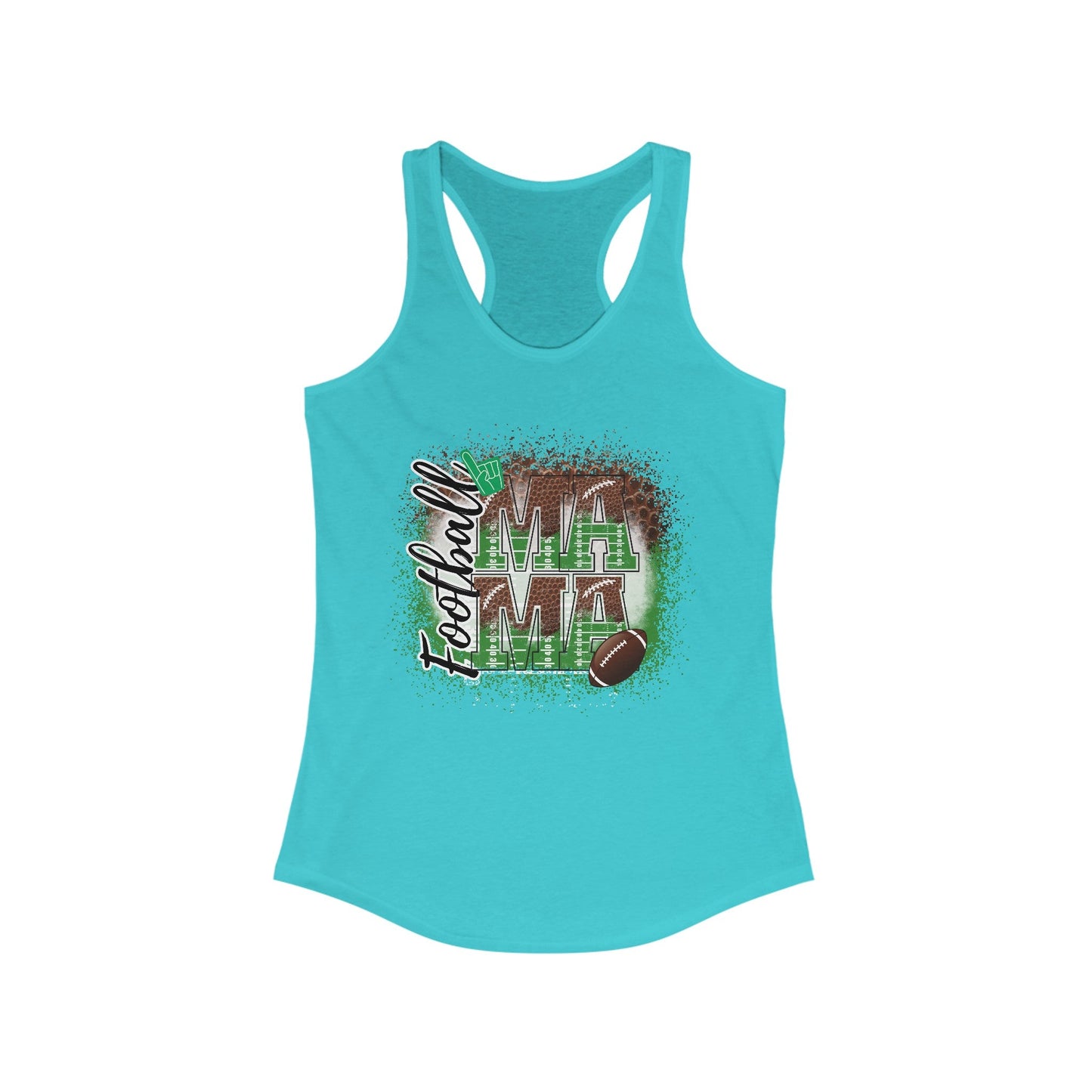 Football MaMa Women's Ideal Racerback Tank