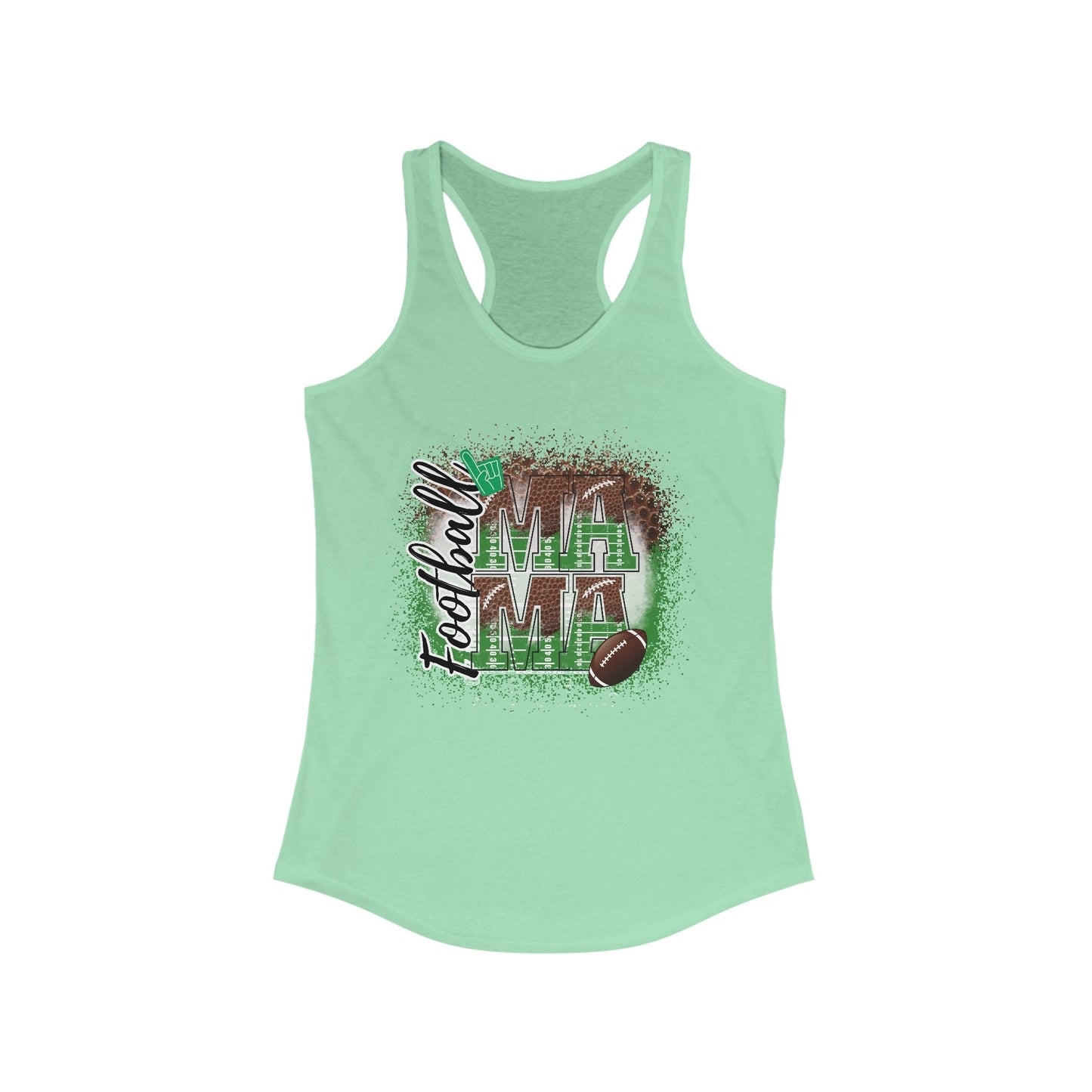 Football MaMa Women's Ideal Racerback Tank