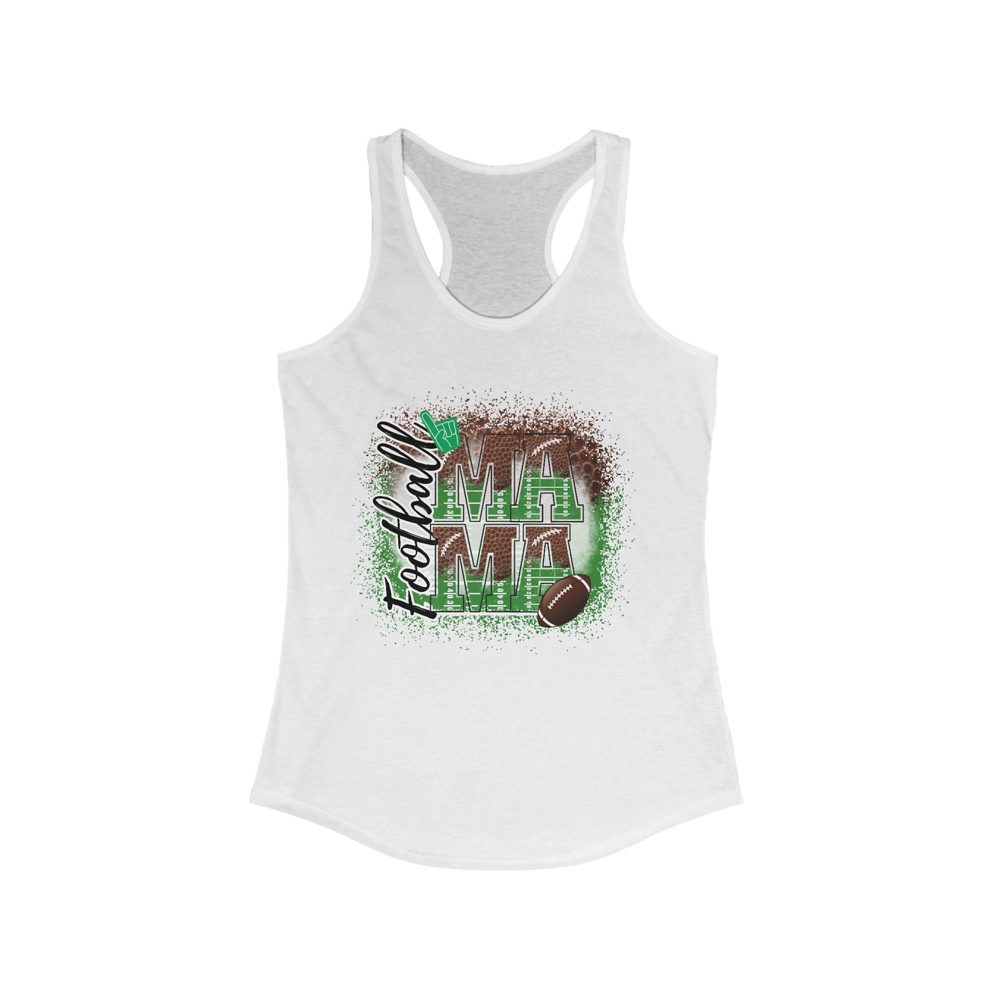 Football MaMa Women's Ideal Racerback Tank