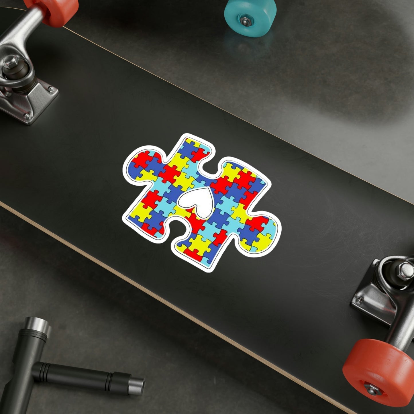 Autism Puzzle Piece Sticker