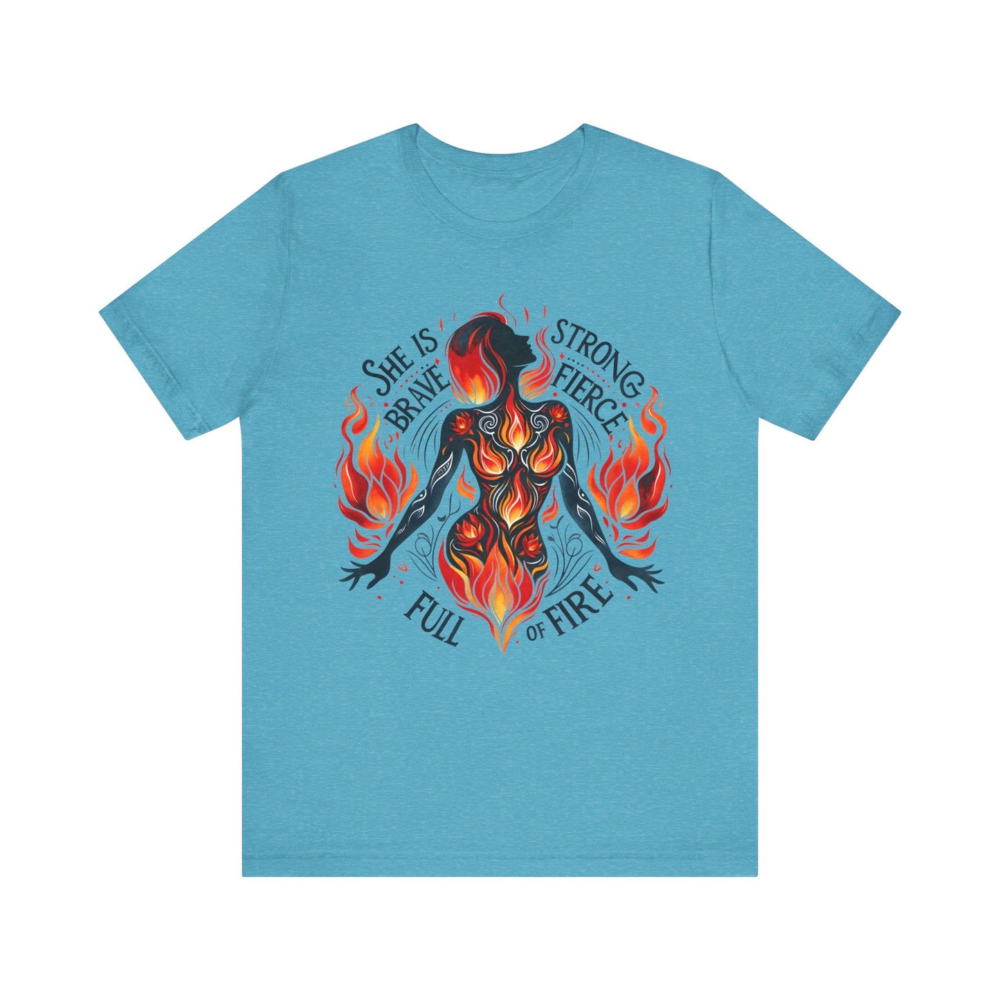 Full Of Fire Jersey Short Sleeve Tee