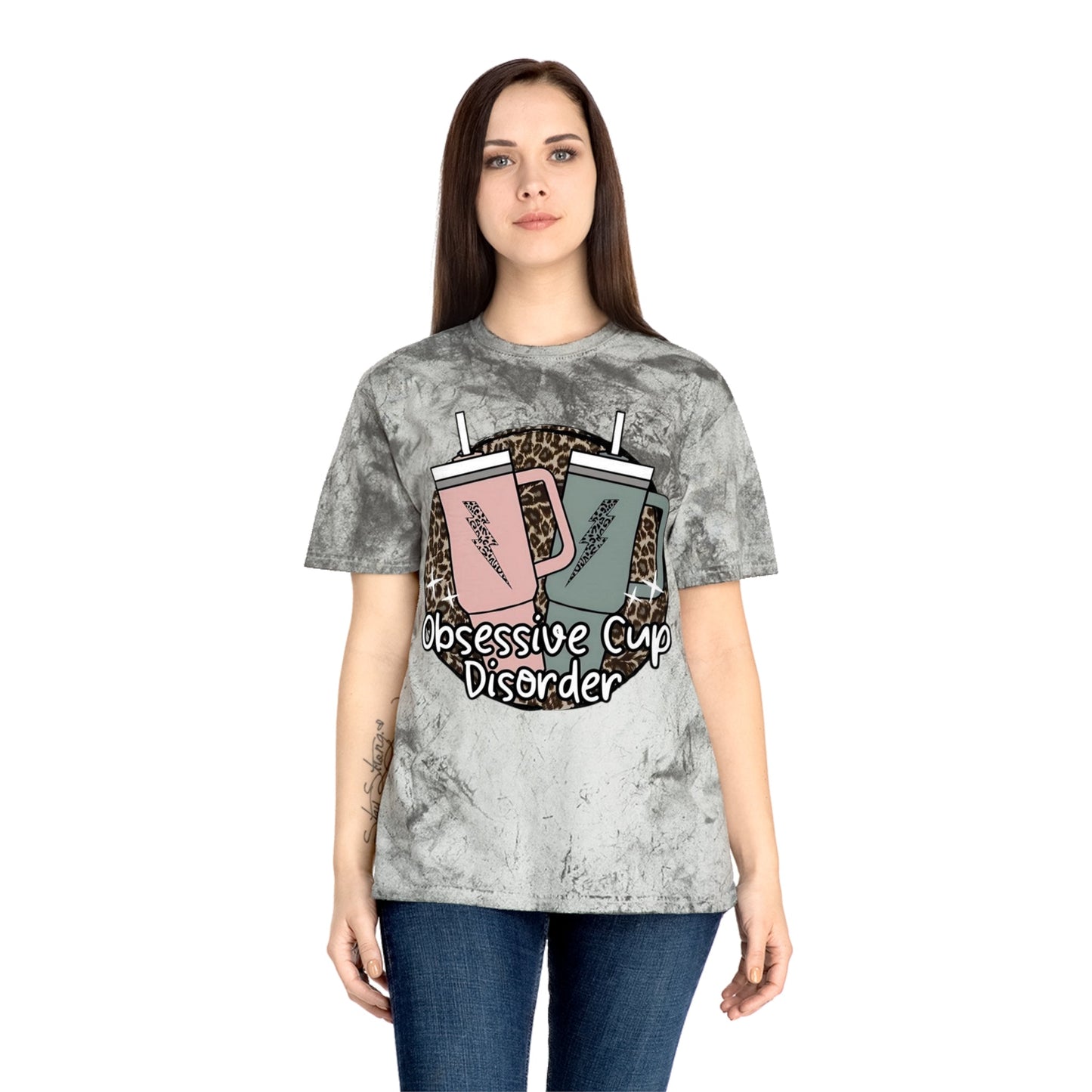 Obsessive Cup Disorder  Color Blast T-Shirt