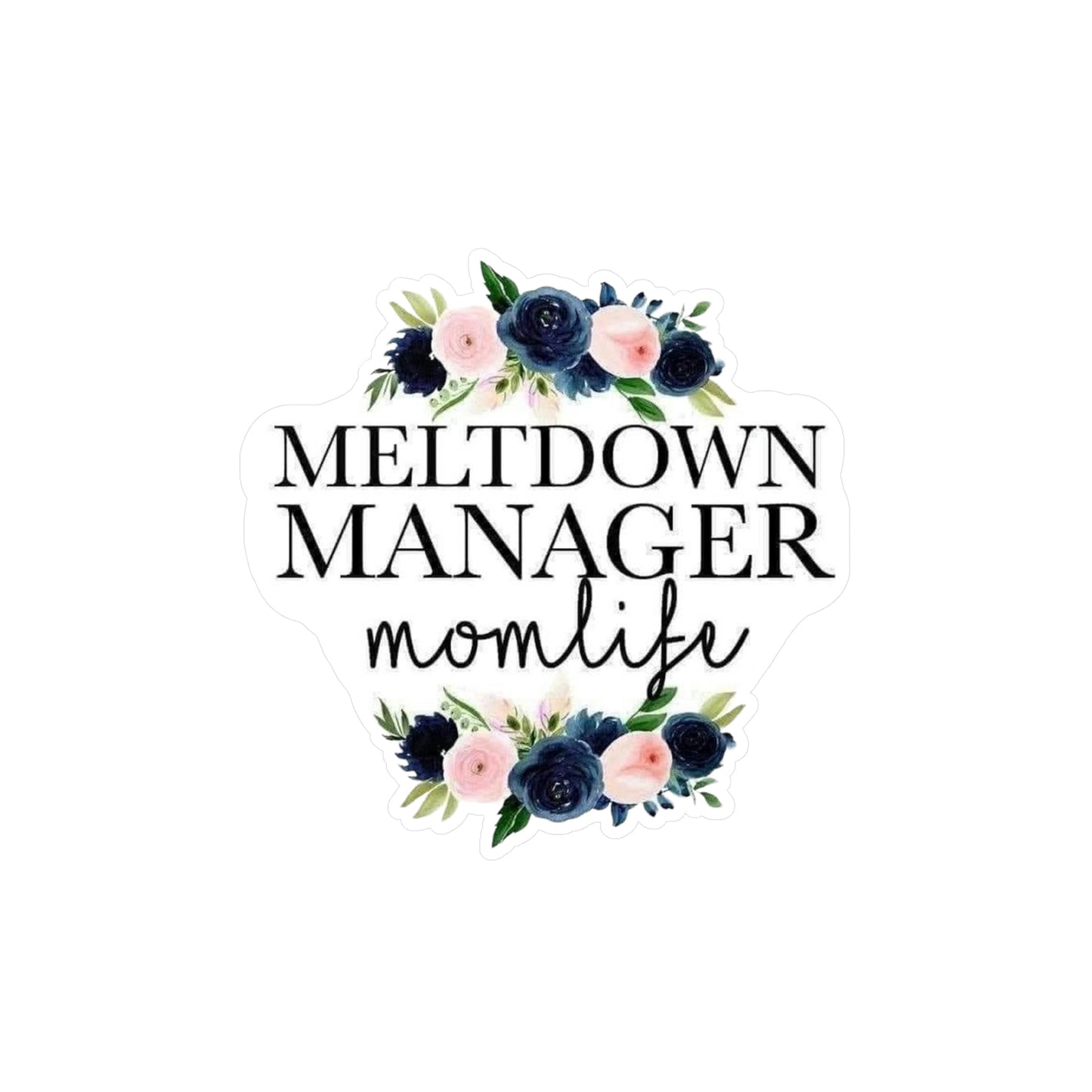 Meltdown Manager Sticker