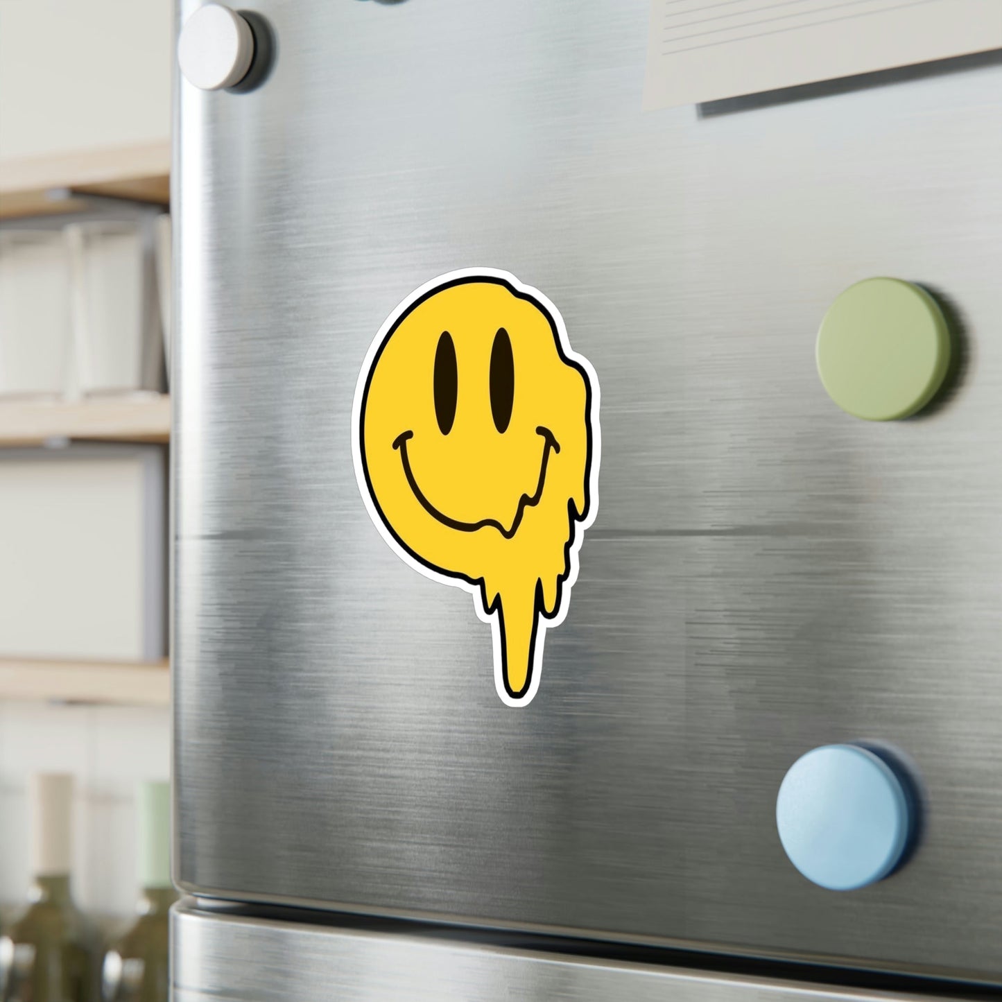 Melting Smiley Sticker