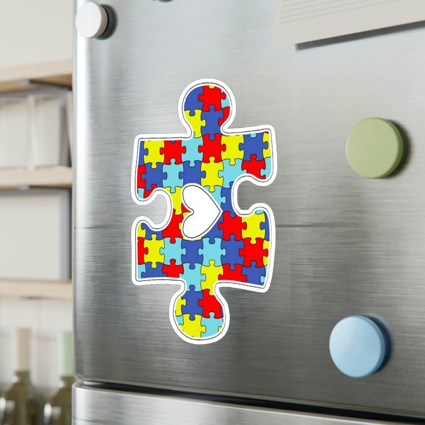 Autism Puzzle Piece Sticker