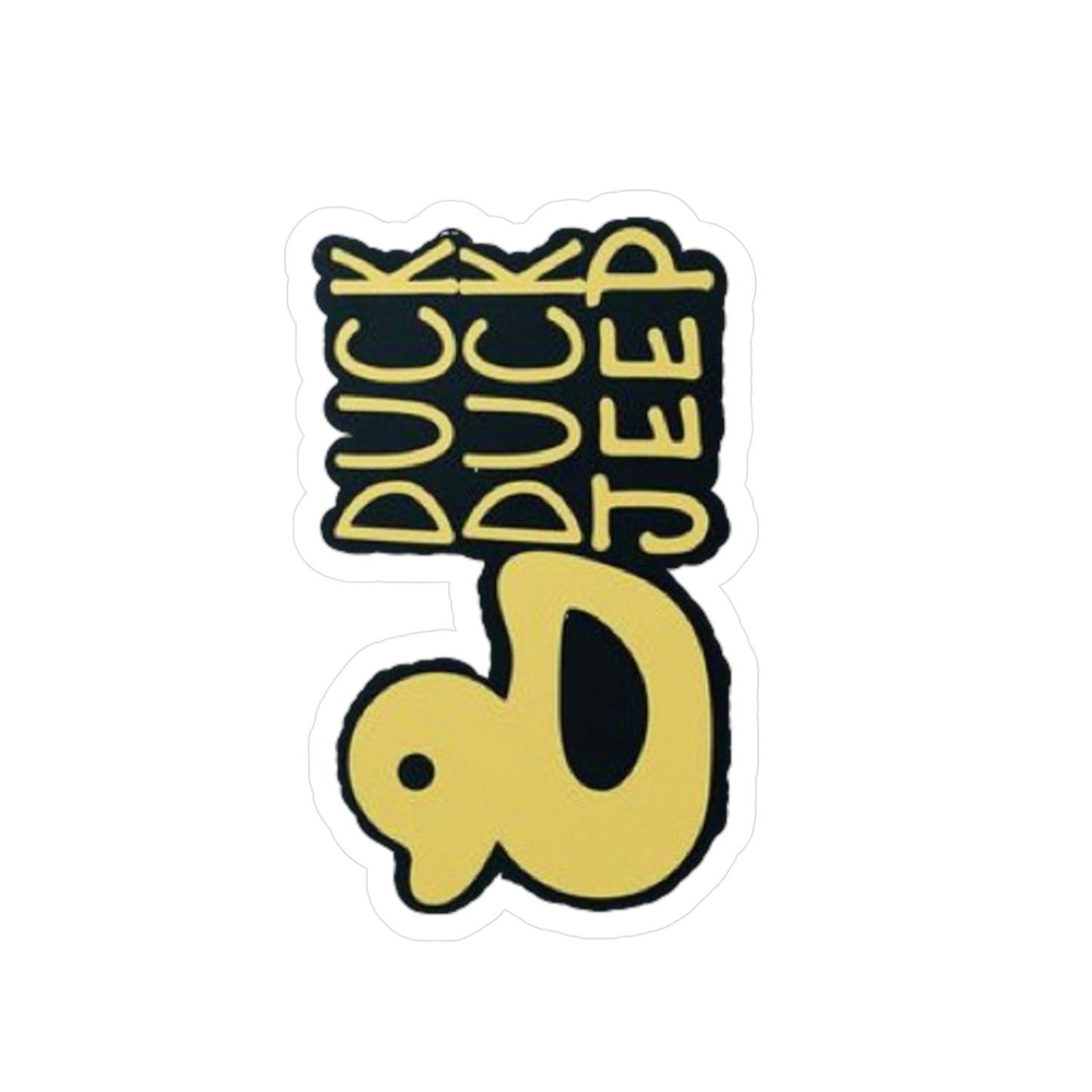 Duck Duck Jeep Sticker