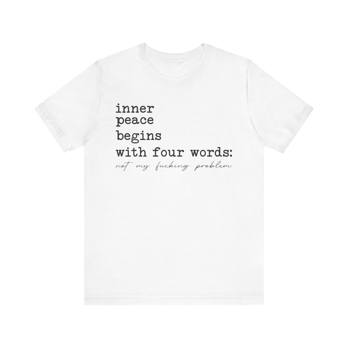 Inner Peace Jersey Short Sleeve Tee