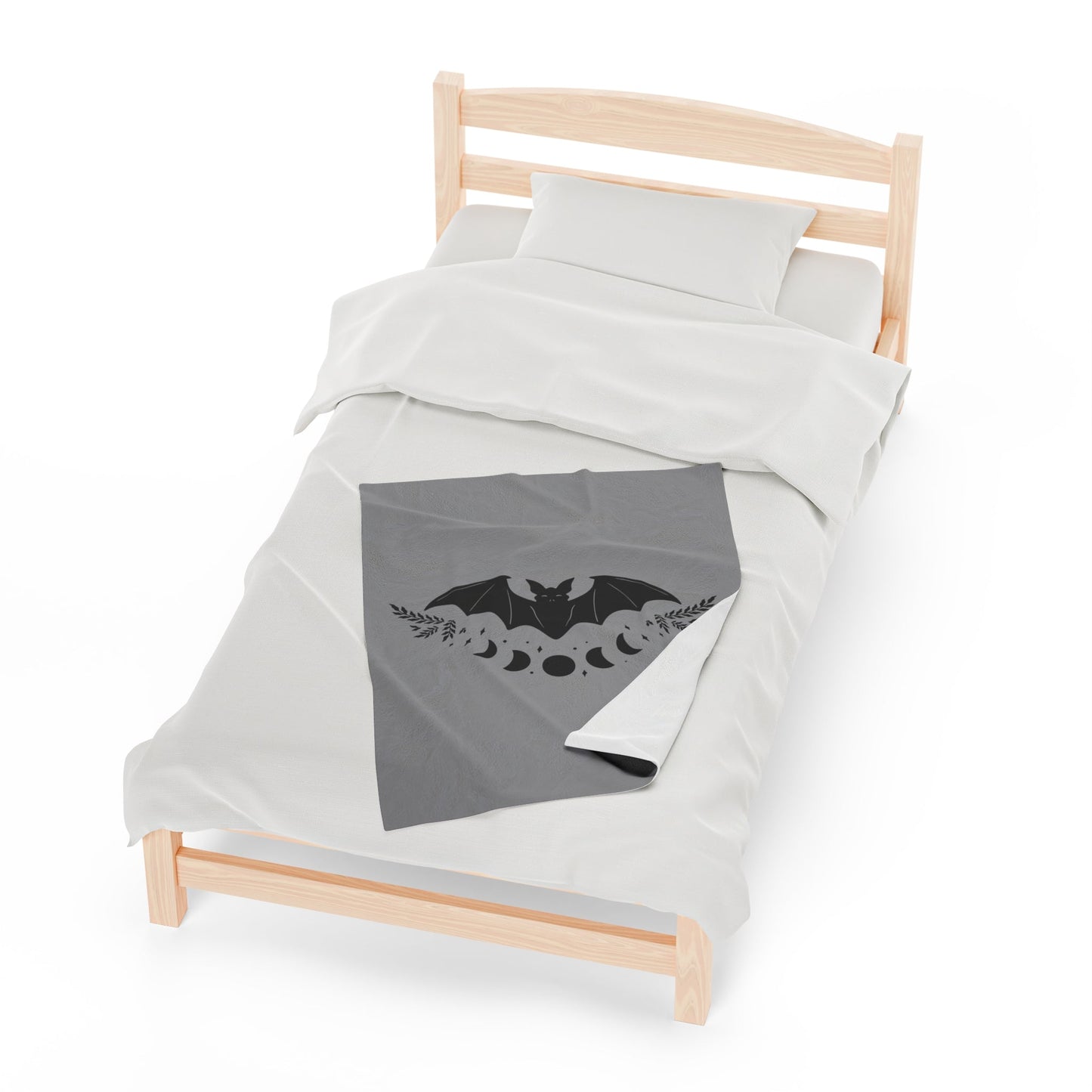 Night Bat Velveteen Plush Blanket