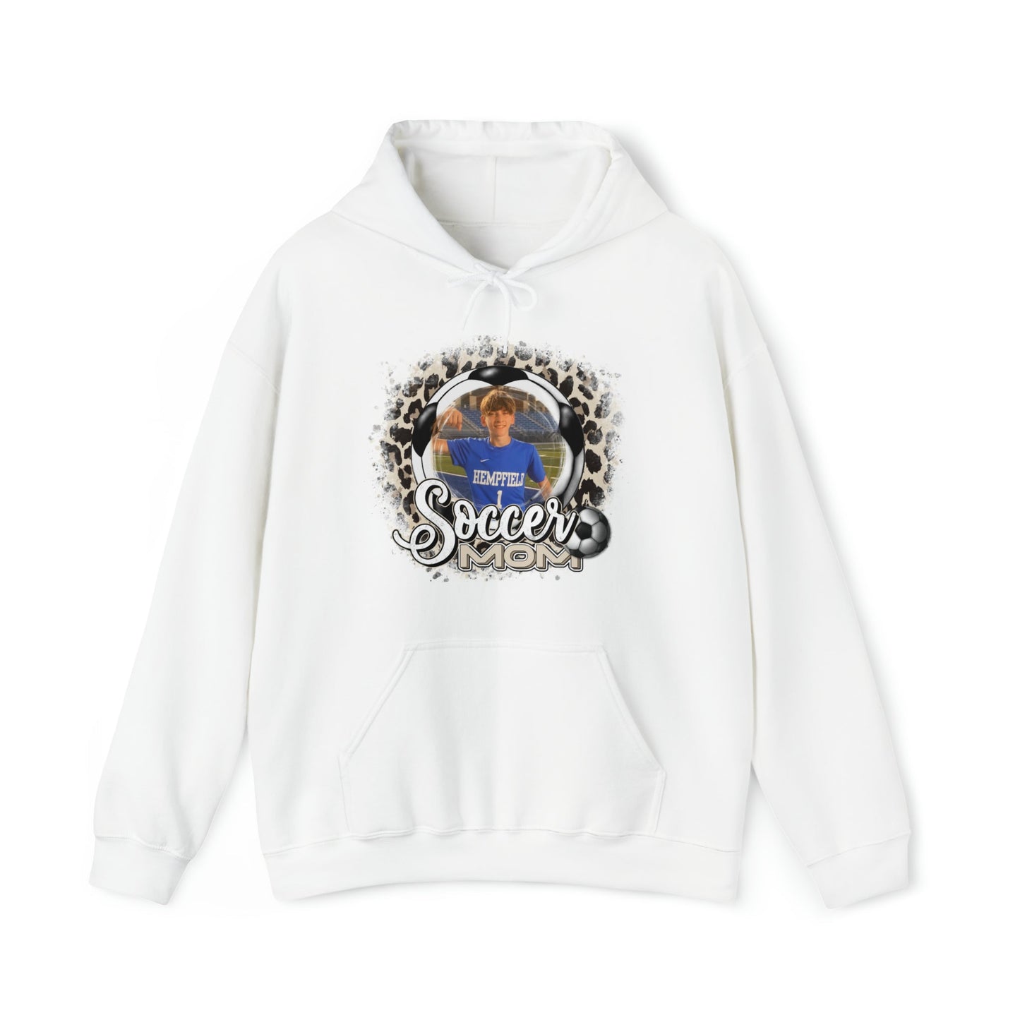 Custom Soccer Mom  Heavy Blend™ Hooded Sweatshirt