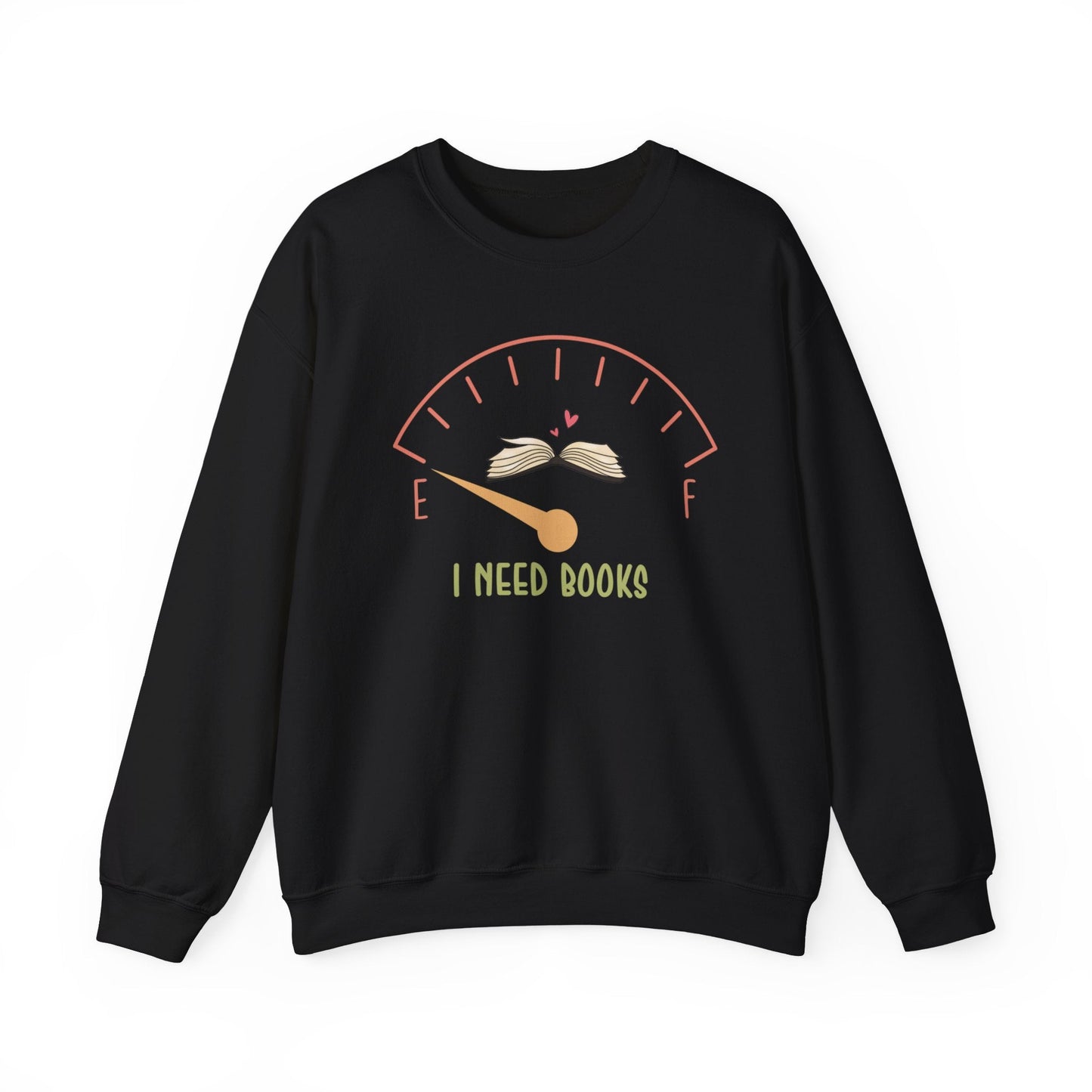 I Need Books Heavy Blend™ Crewneck Sweatshirt