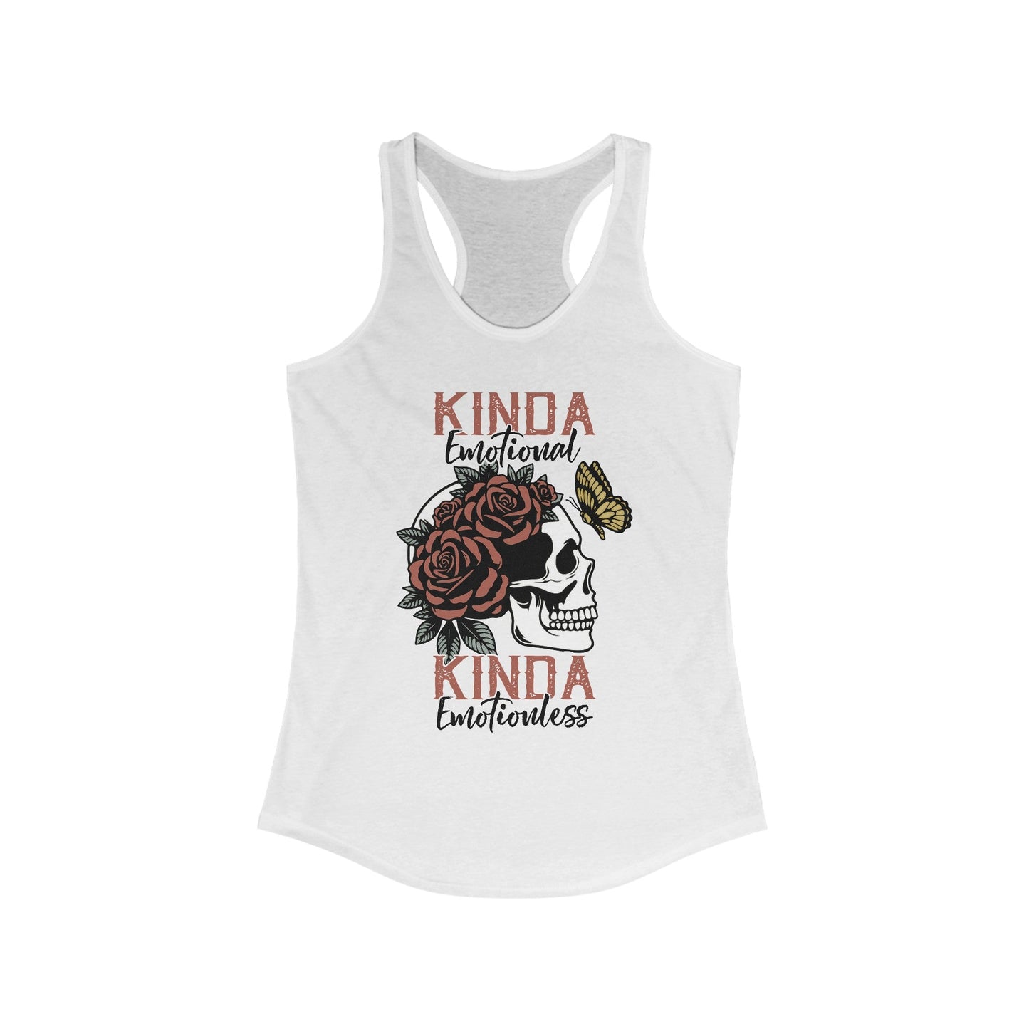 Kinda Emotional Women's Ideal Racerback Tank