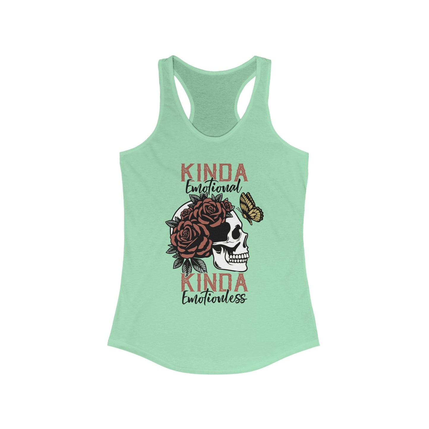 Kinda Emotional Women's Ideal Racerback Tank