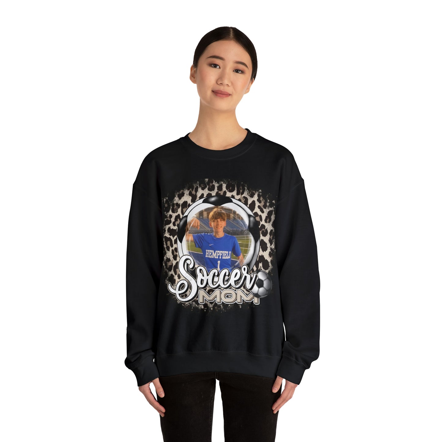 Custom Soccer Mom Heavy Blend™ Crewneck Sweatshirt