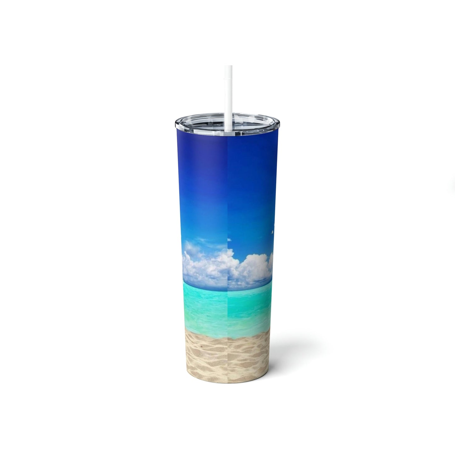 Beach Life - Skinny Tumbler