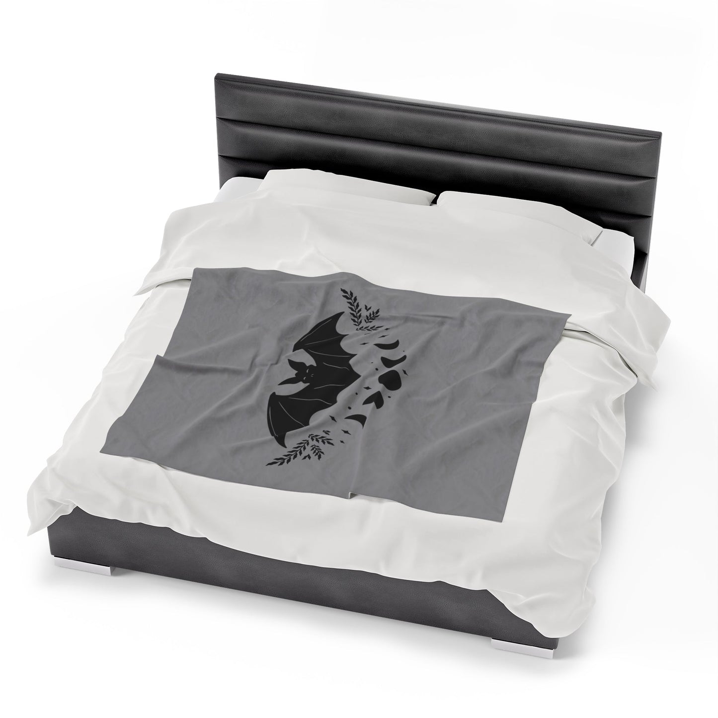 Night Bat Velveteen Plush Blanket