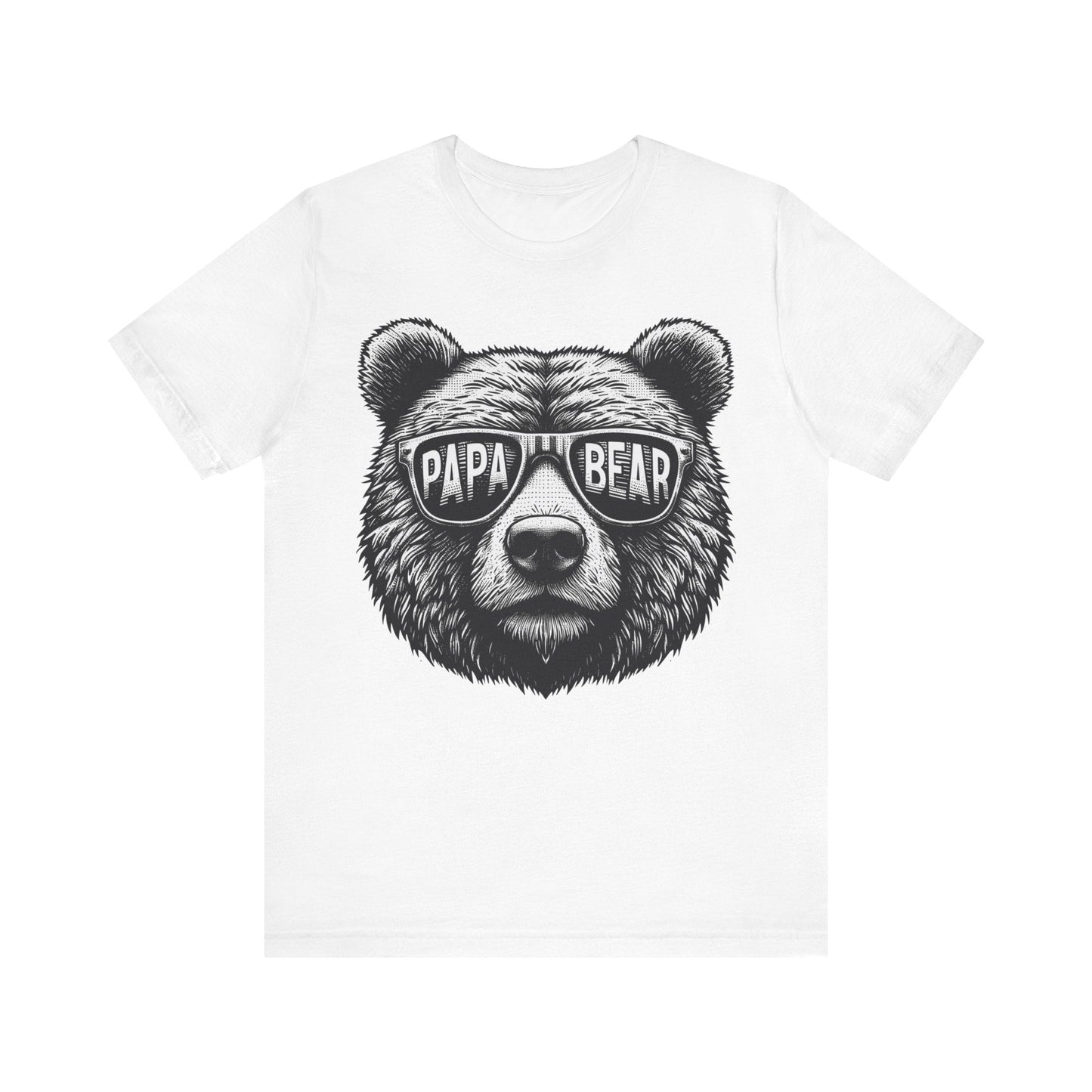 Papa Bear Jersey Short Sleeve Tee