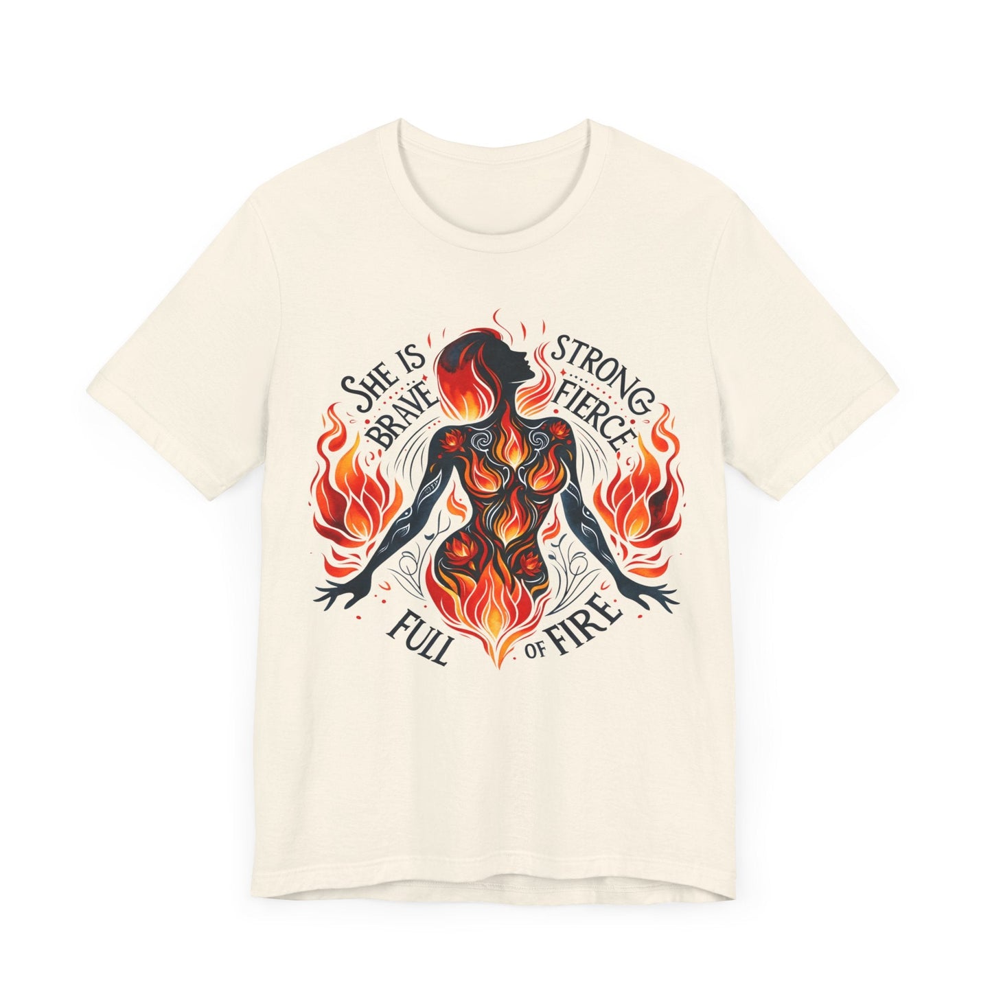 Full Of Fire Jersey Short Sleeve Tee