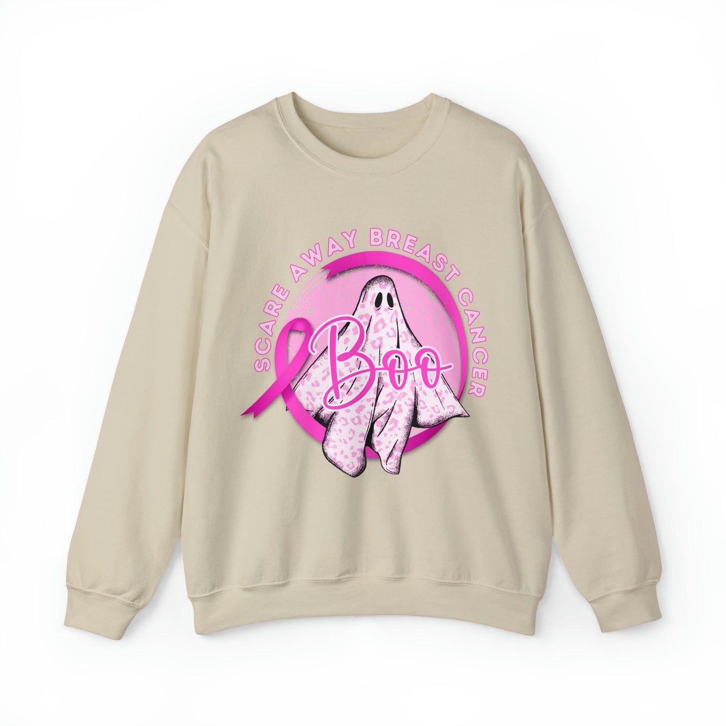 Scare Away Breast Cancer Heavy Blend™ Crewneck Sweatshirt