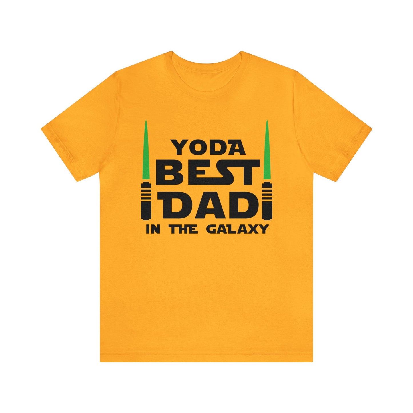 Best Dad In The Galaxy Jersey Short Sleeve Tee