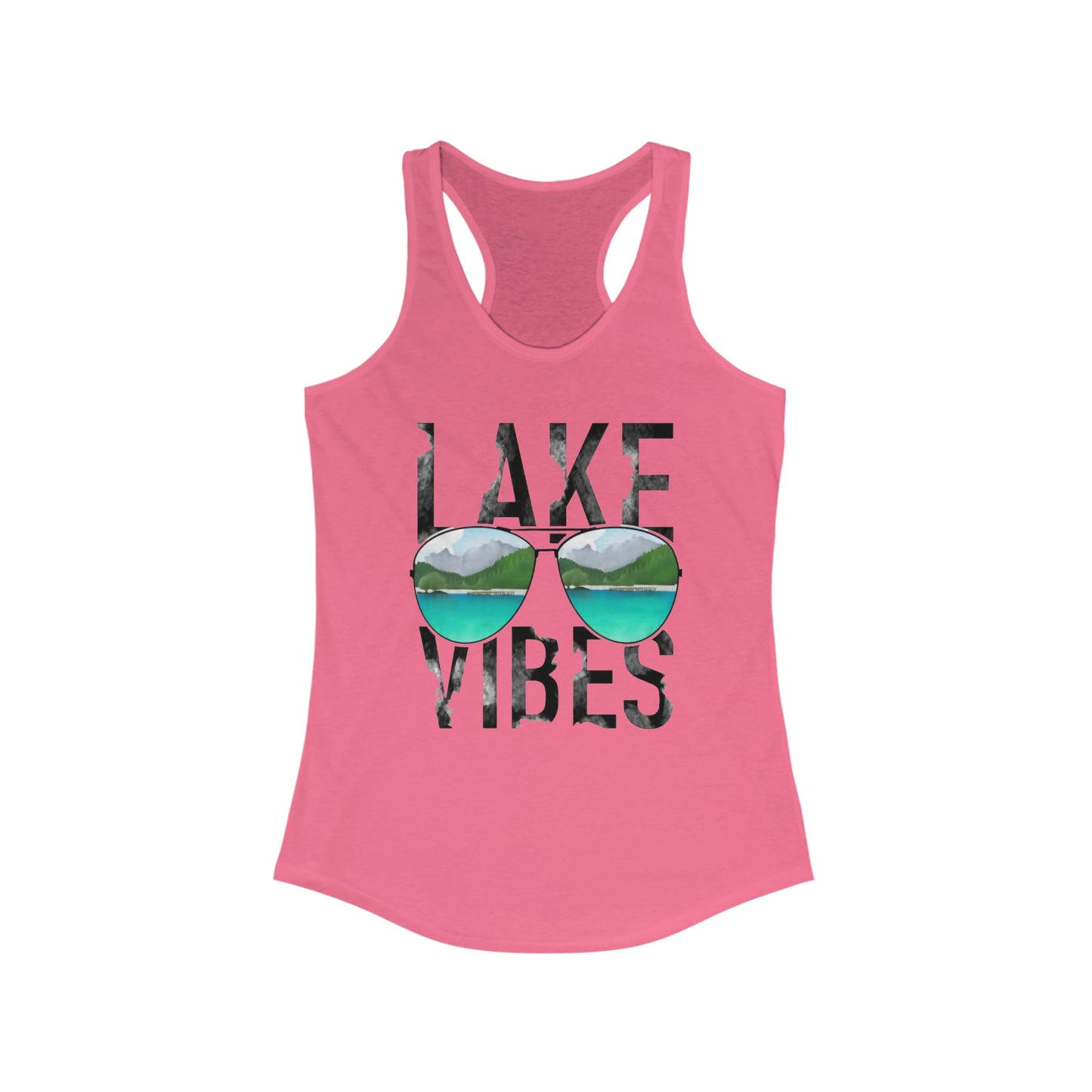 Lake Vibes Ideal Racerback Tank