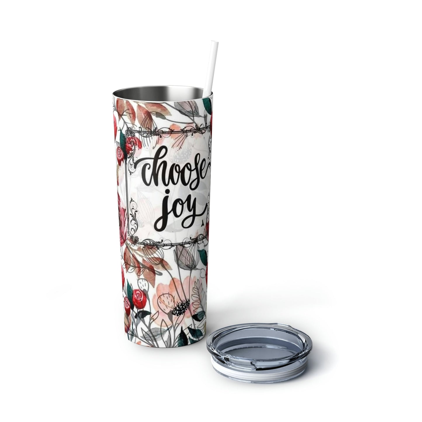 Choose Joy - Skinny Tumbler