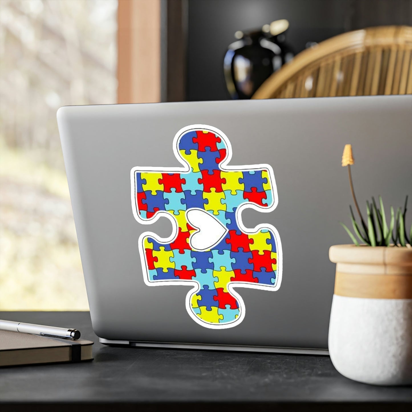 Autism Puzzle Piece Sticker