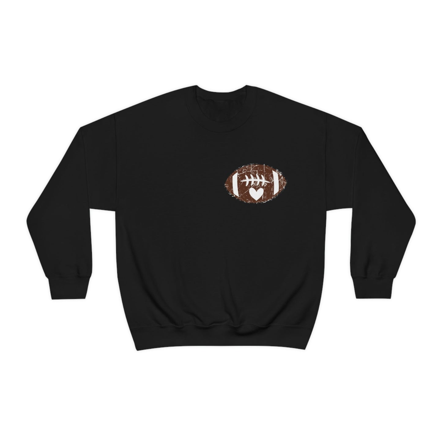 Football Heart Sweatshirt