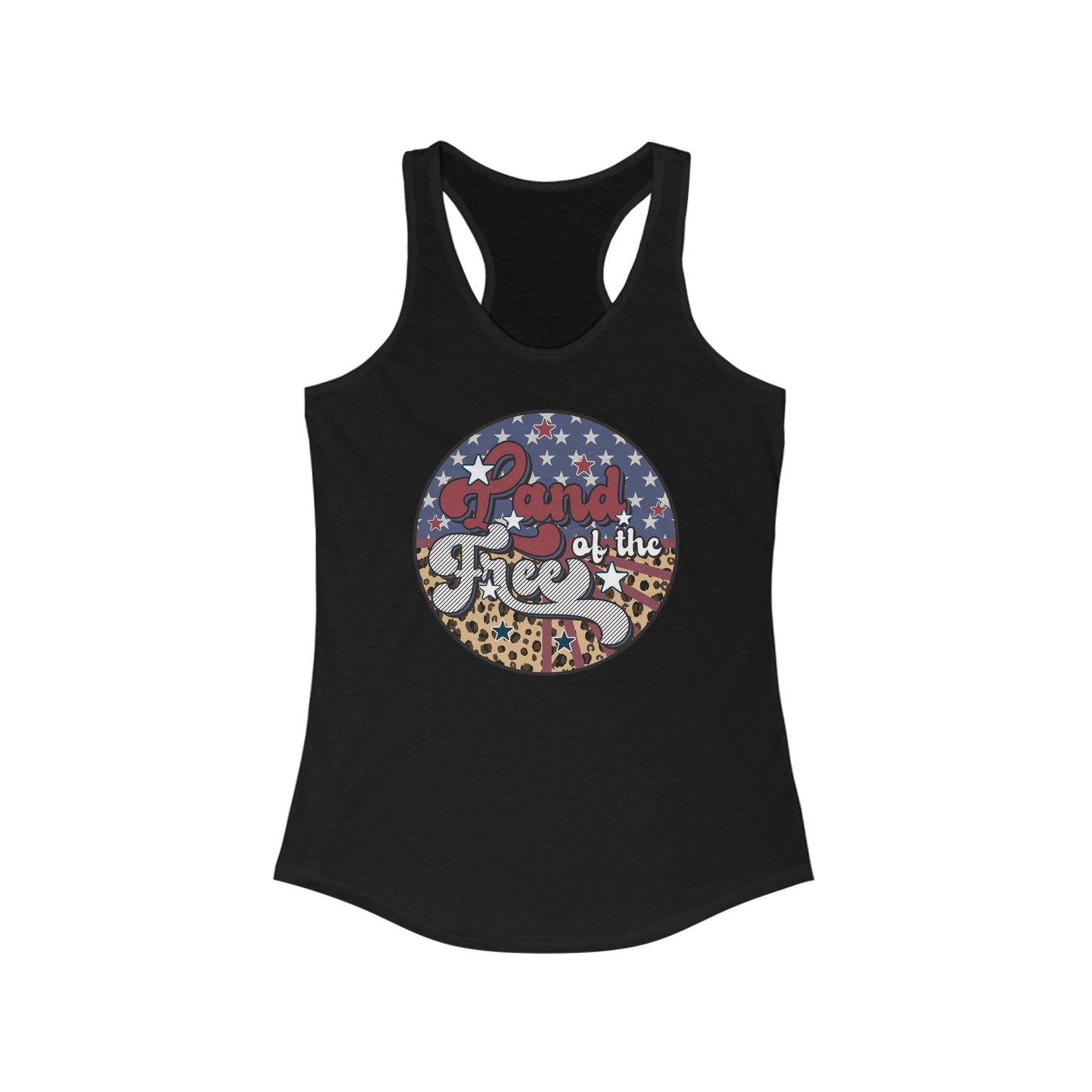 Land of the Free Racerback Tank