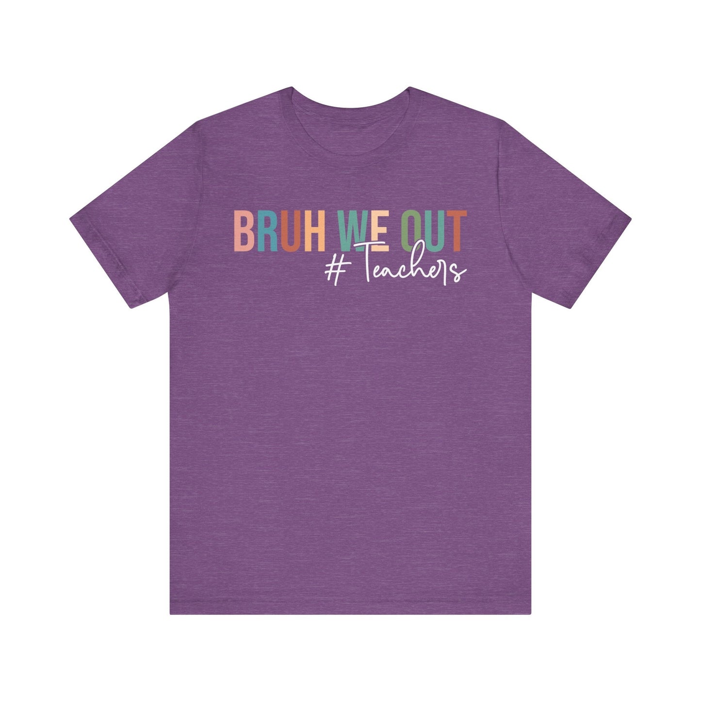 Bruh We Out Jersey Short Sleeve Tee