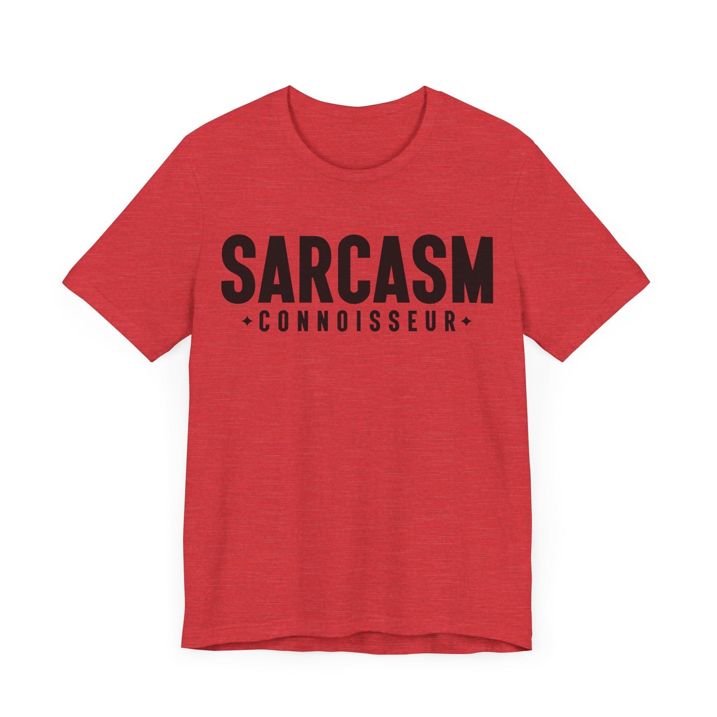 Sarcasm Connoisseur Jersey Short Sleeve Tee