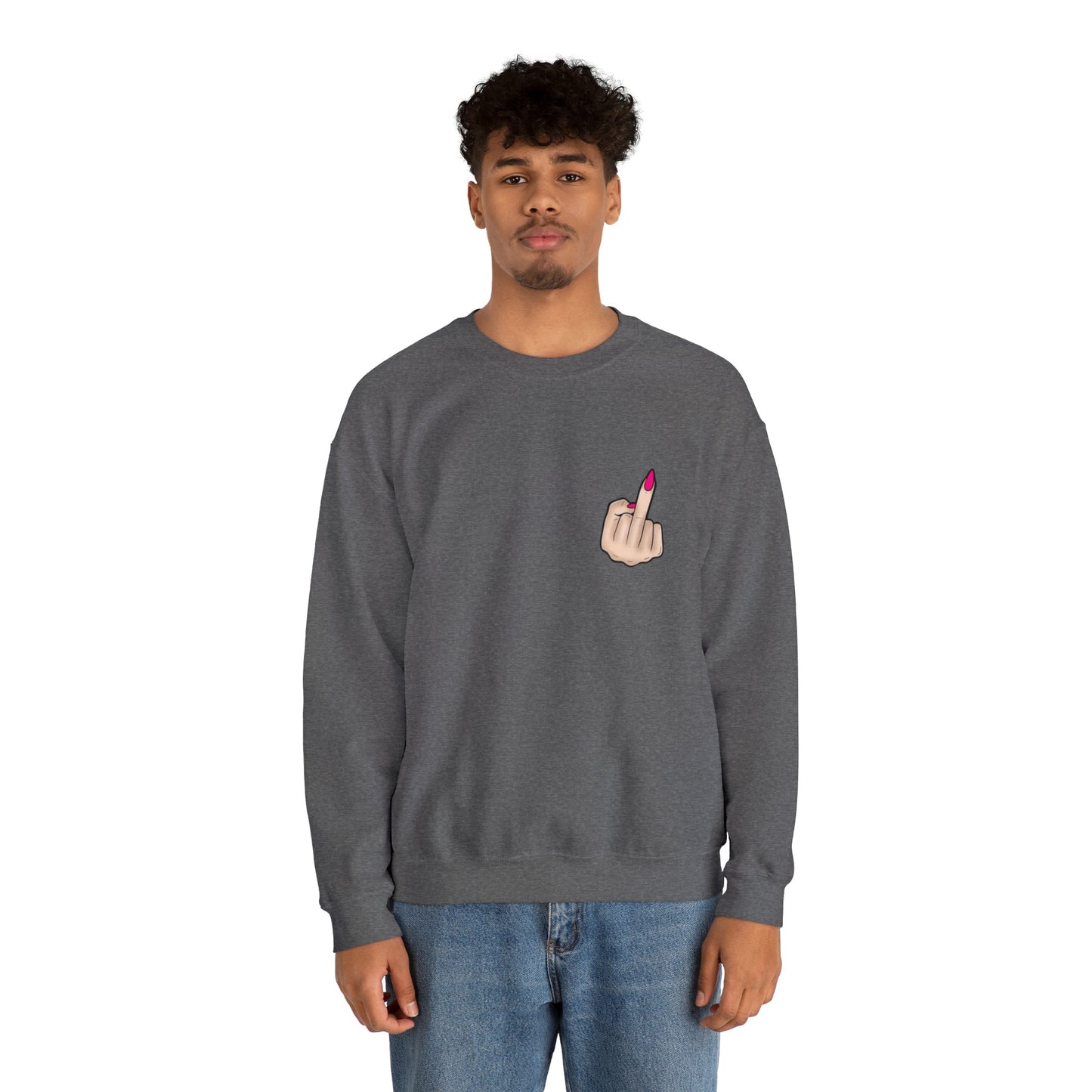 Almost Pulled a Muscle Heavy Blend™ Crewneck Sweatshirt