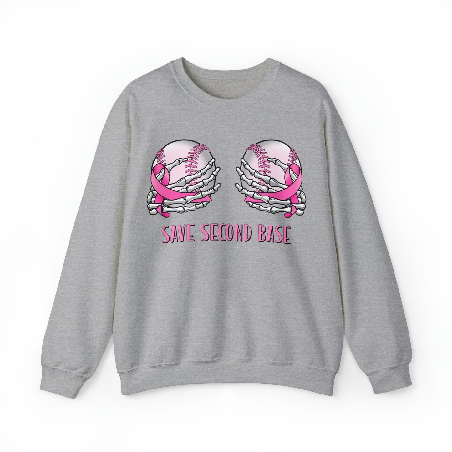 Save Second Base Heavy Blend™ Crewneck Sweatshirt