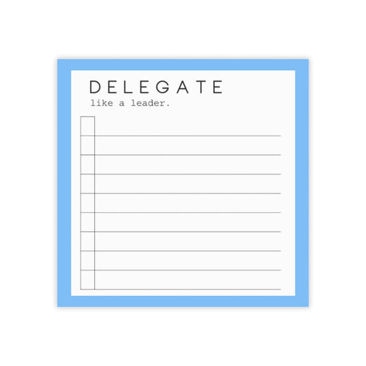 Delegate Post-it® Note Pads