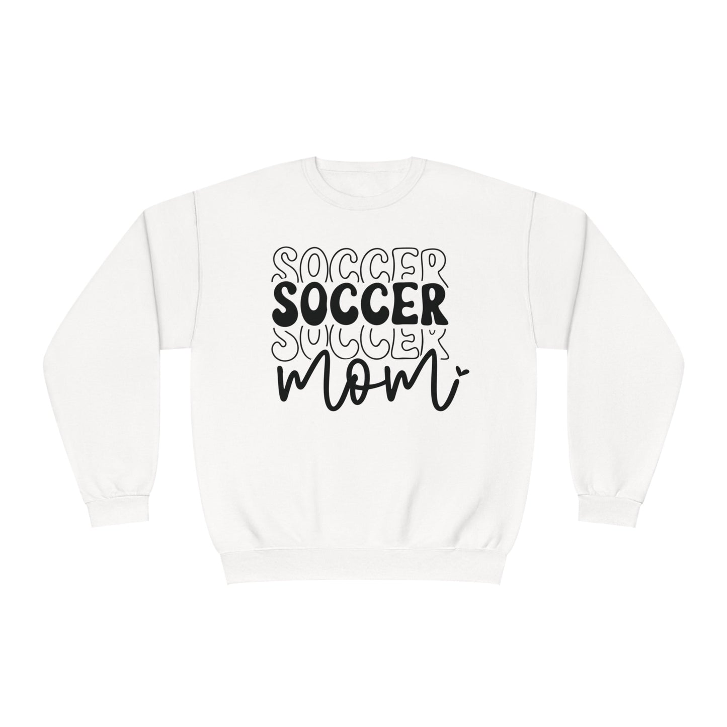 Stacked Soccer Mom NuBlend® Crewneck Sweatshirt