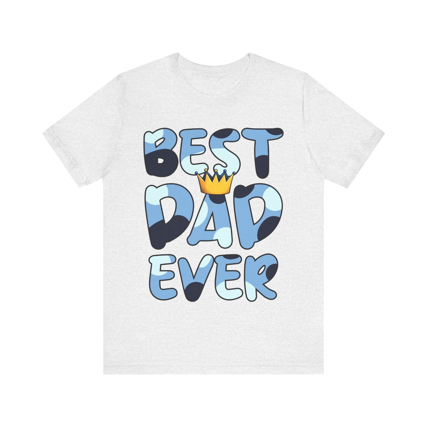 Best Dad Ever Jersey Short Sleeve Tee