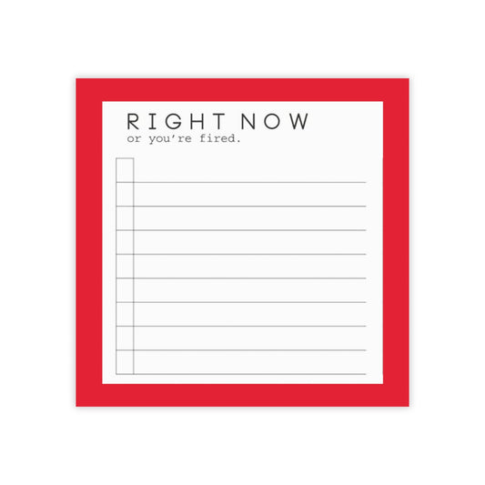 Right Now Post-it® Note Pads