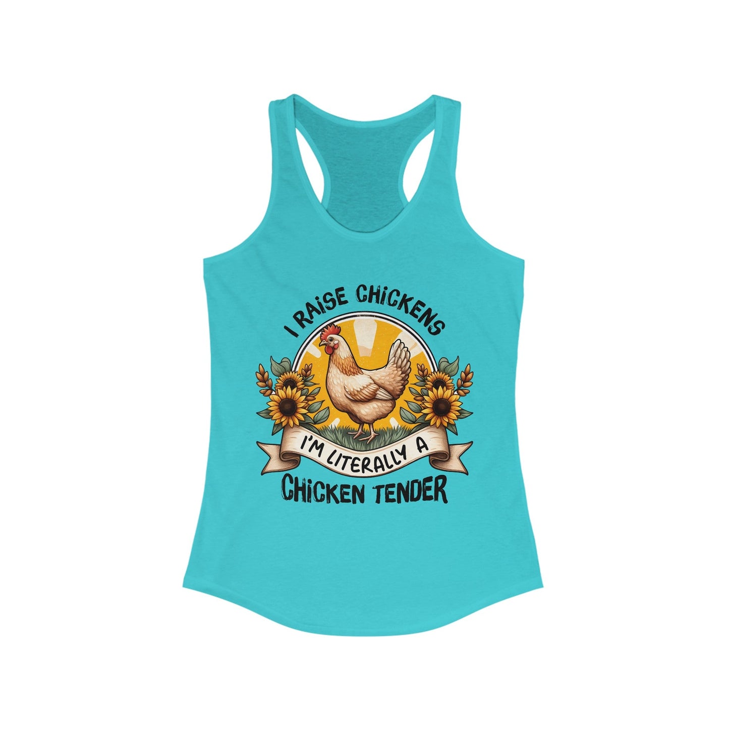 Chicken Tender Women's Ideal Racerback Tank