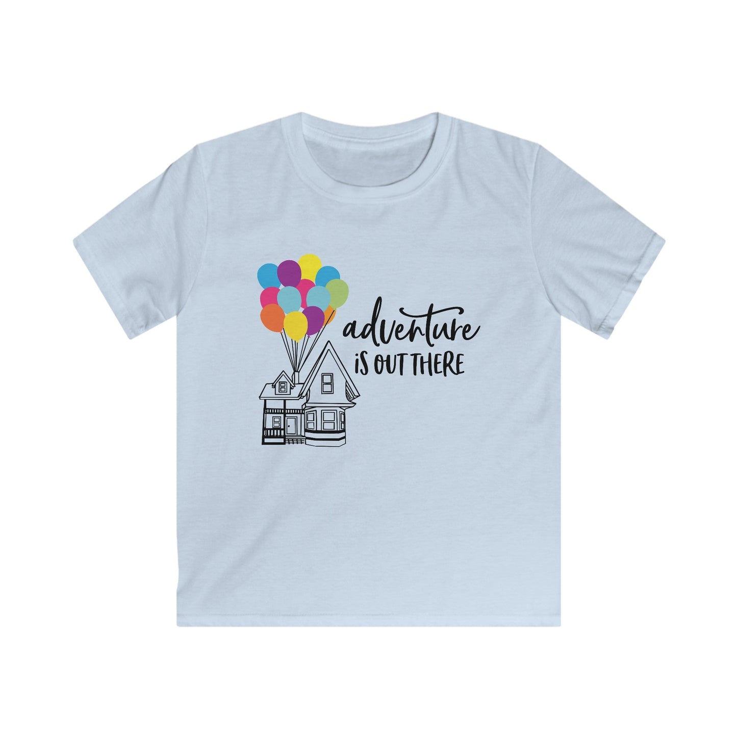 Adventure Is Out There Kids Softstyle Tee