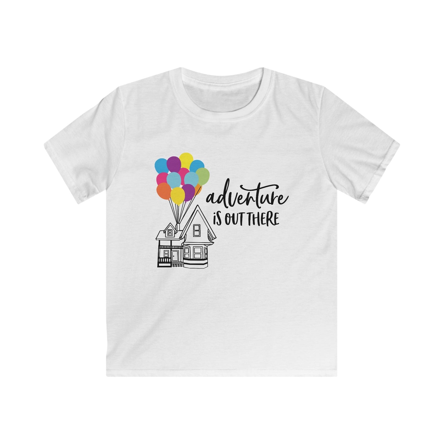 Adventure Is Out There Kids Softstyle Tee