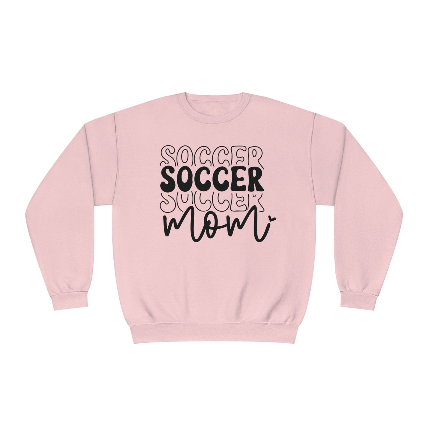 Stacked Soccer Mom NuBlend® Crewneck Sweatshirt