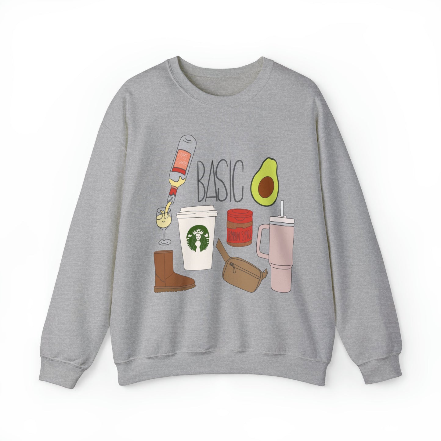 Basic Heavy Blend™ Crewneck Sweatshirt