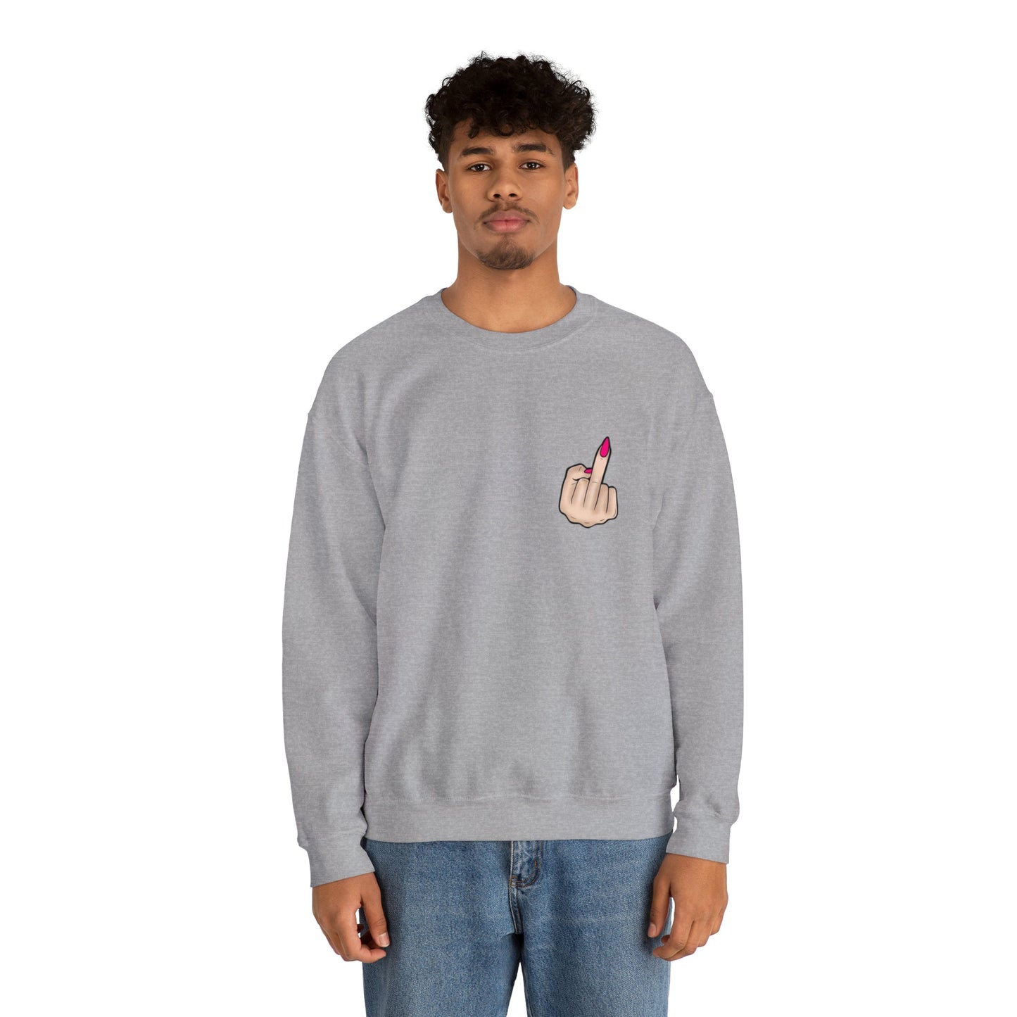 Almost Pulled a Muscle Heavy Blend™ Crewneck Sweatshirt