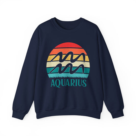 Aquarius Heavy Blend™ Crewneck Sweatshirt