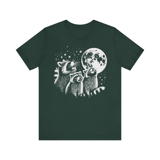 Retro Raccoon Jersey Short Sleeve Tee