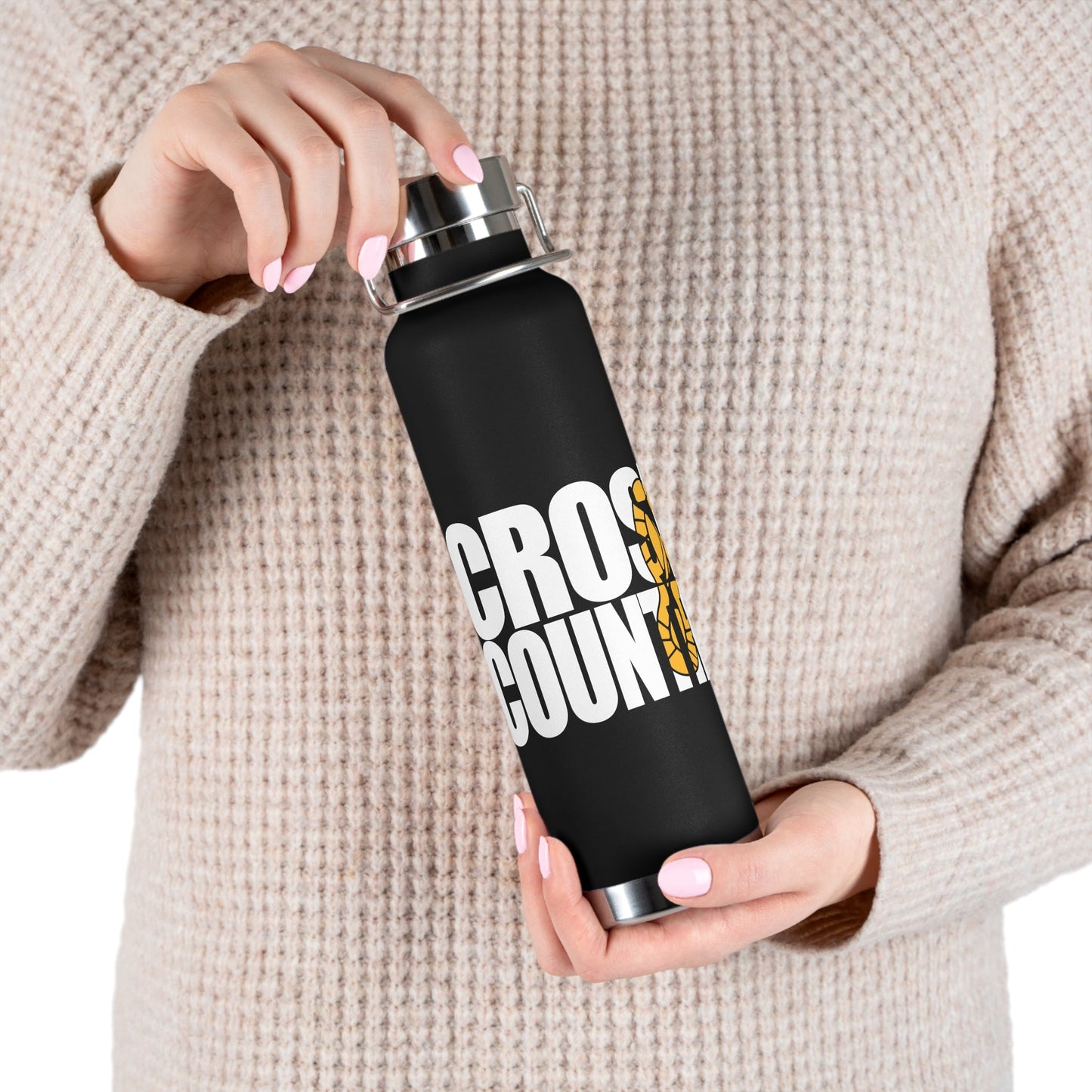 Cross Country Copper Vacuum Insulated Bottle, 22oz