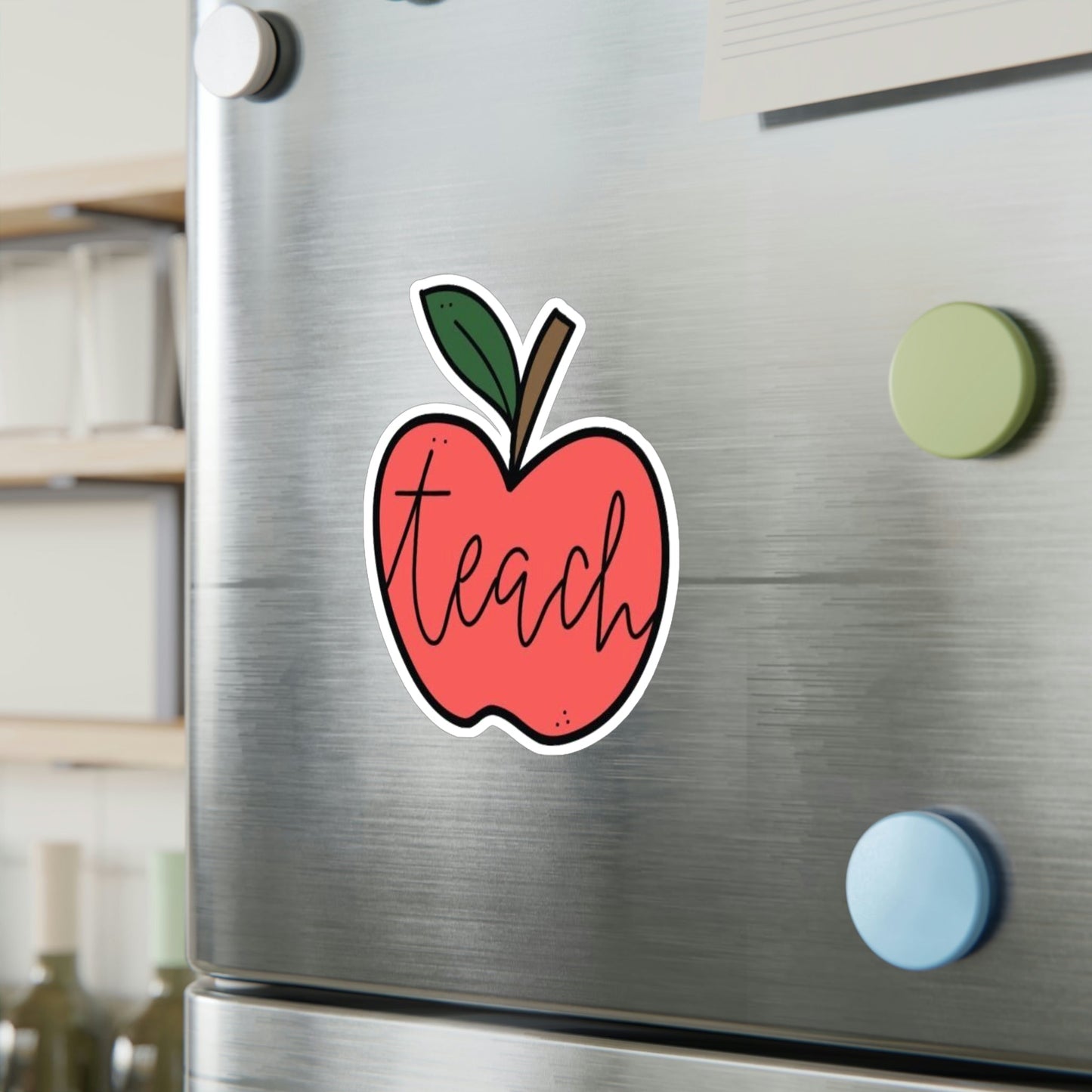 Teacher Apple Sticker