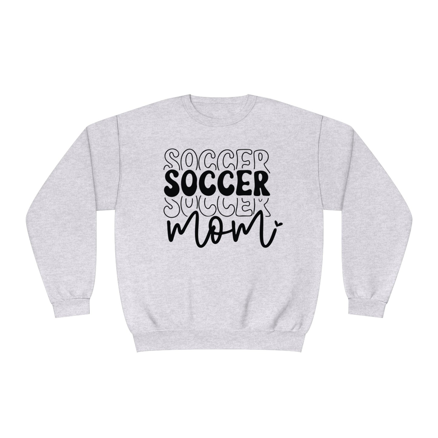 Stacked Soccer Mom NuBlend® Crewneck Sweatshirt