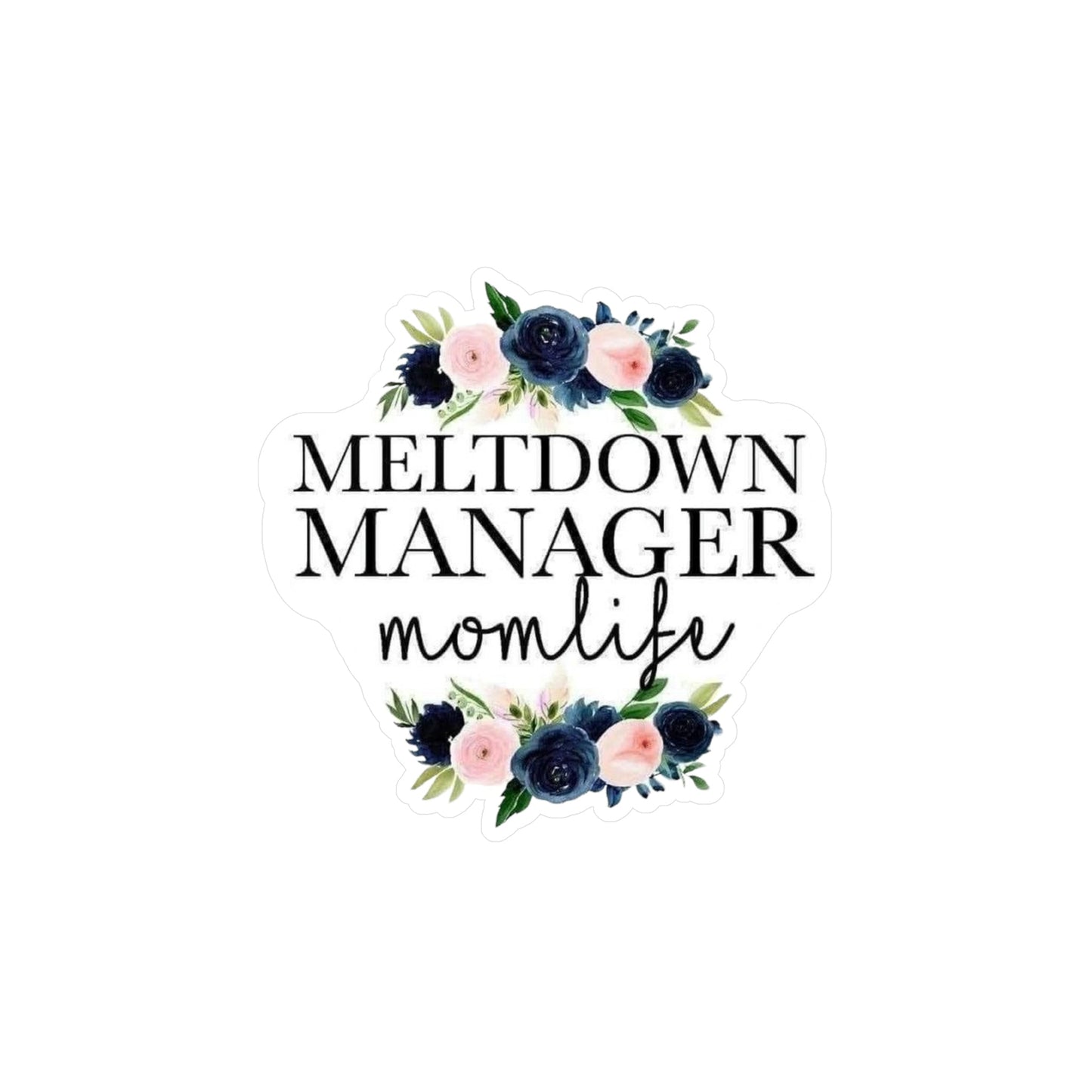 Meltdown Manager Sticker